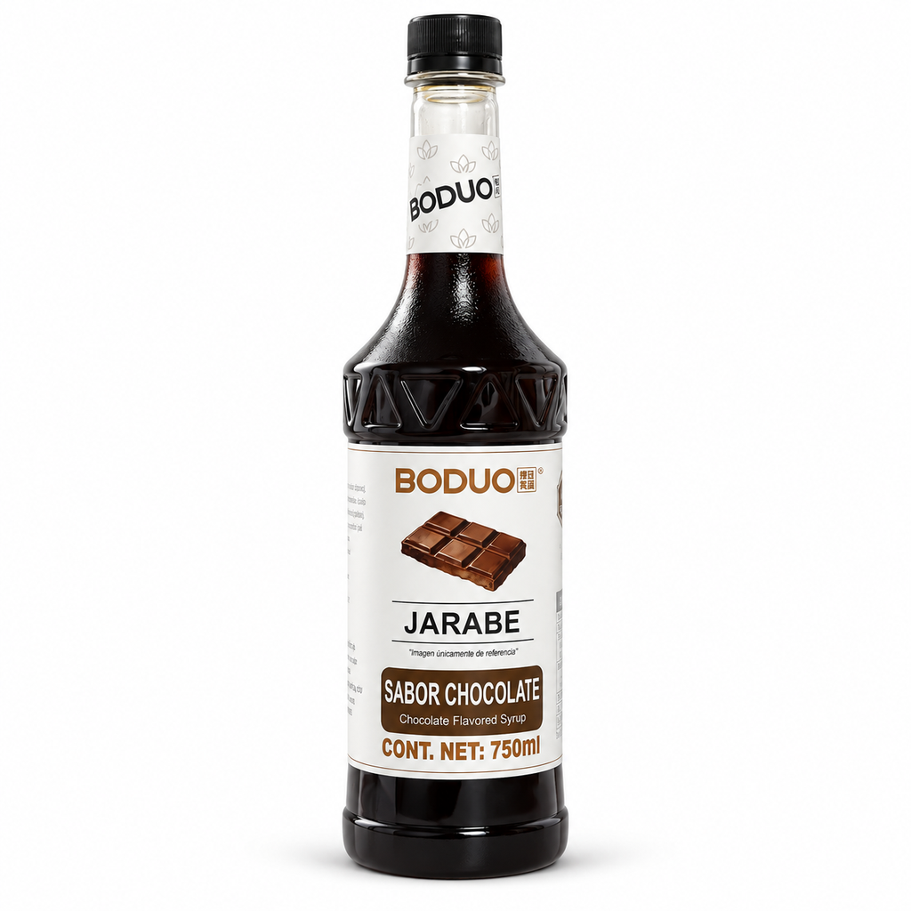 Jarabe Sabor Chocolate Boduo 750ML